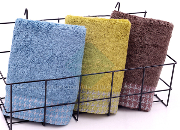 China EverBen Custom cute baby towels Wholesaler ISO Audit Bamboo Face Towels Factory
